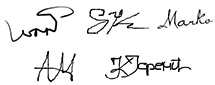 Author Signatures